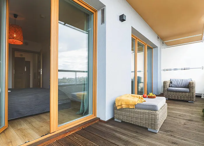 Ekskluzywny Z Balkonem Apartman